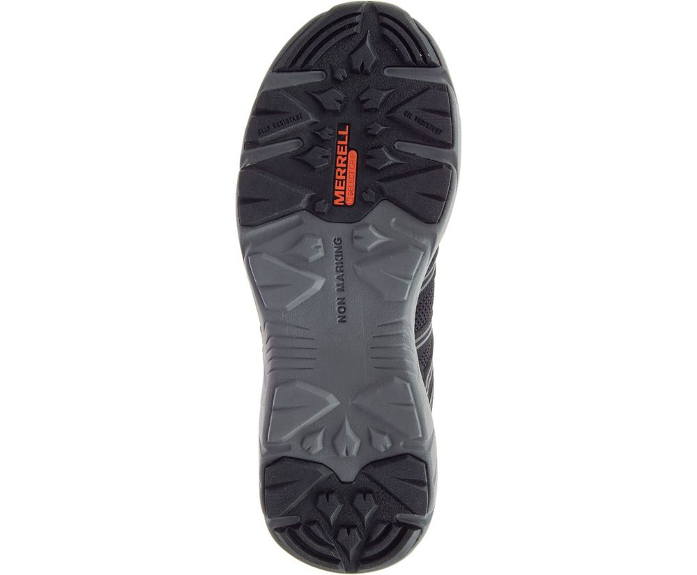 Tenis Senhora - Merrell Fullbench Superlite Alloy Toe Work - Pretas - KFO062945